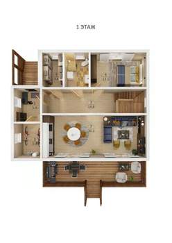 Дом 199м², 2-этажный, участок 10 сот.