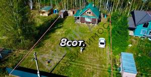 Дом 72м², 2-этажный, участок 8 сот.