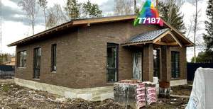 Дом 114м², 1-этажный, участок 6 сот.  