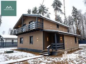 Дом 200м&sup2;, 2-этажный, участок 10 сот.  