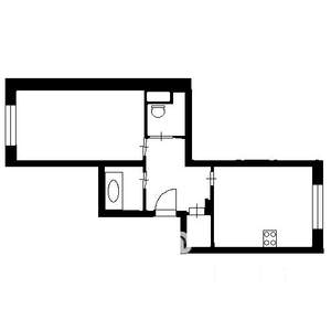 1-к квартира, на длительный срок, 40м2, 2/13 этаж
