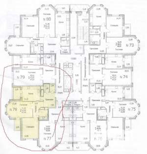 2-к квартира, вторичка, 64м2, 11/15 этаж