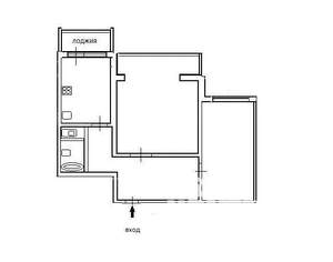 2-к квартира, вторичка, 55м2, 9/12 этаж