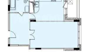 1-к квартира, вторичка, 48м2, 2/15 этаж