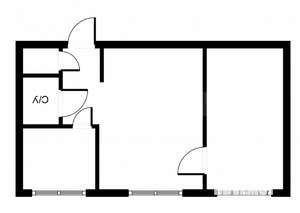 2-к квартира, вторичка, 44м2, 2/2 этаж