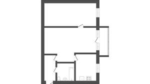 2-к квартира, вторичка, 44м2, 2/2 этаж