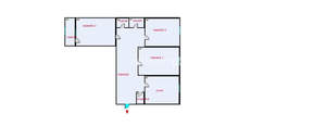 3-к квартира, вторичка, 65м2, 3/9 этаж