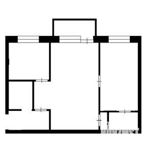 2-к квартира, вторичка, 42м2, 3/5 этаж