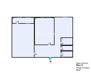 2-к квартира, вторичка, 48м2, 4/9 этаж