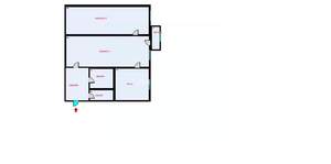 2-к квартира, вторичка, 41м2, 4/5 этаж