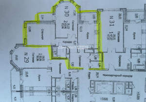2-к квартира, вторичка, 64м2, 5/16 этаж