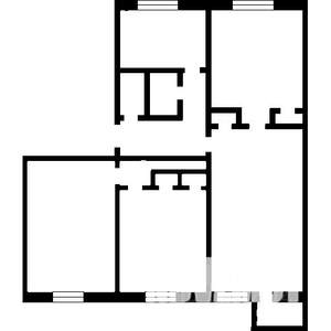 4-к квартира, вторичка, 63м2, 2/5 этаж