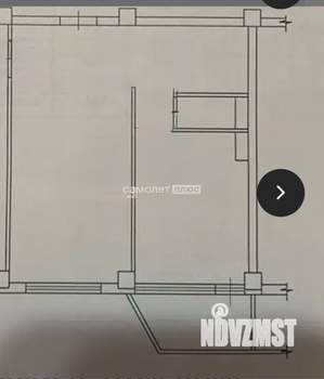 1-к квартира, вторичка, 38м2, 6/10 этаж