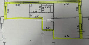 2-к квартира, вторичка, 60м2, 8/11 этаж