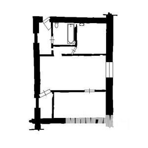 2-к квартира, вторичка, 42м2, 4/5 этаж