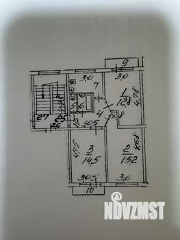 3-к квартира, вторичка, 58м2, 4/5 этаж